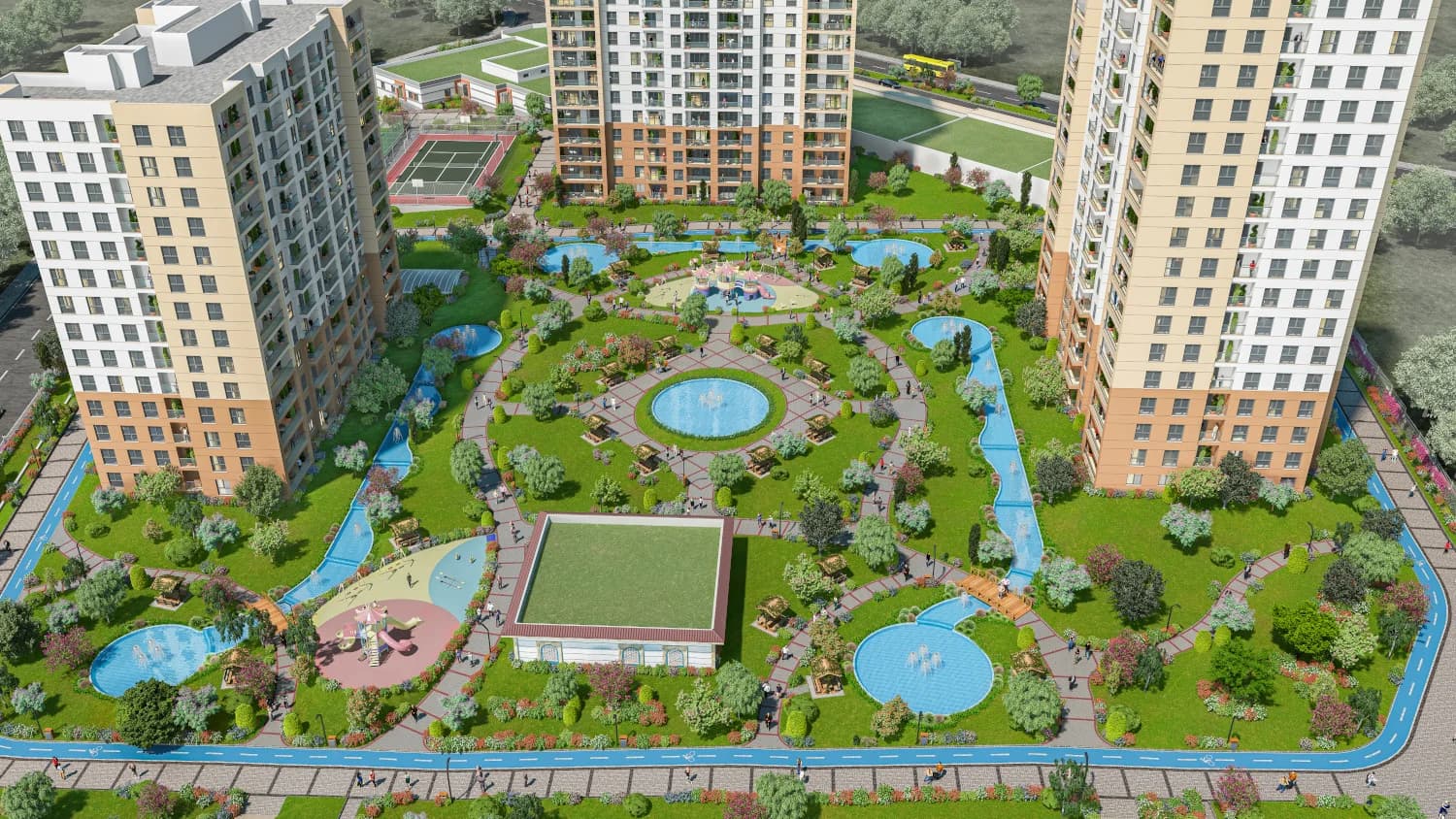 Premium Family-Oriented Residences with Lake Views and Superior 