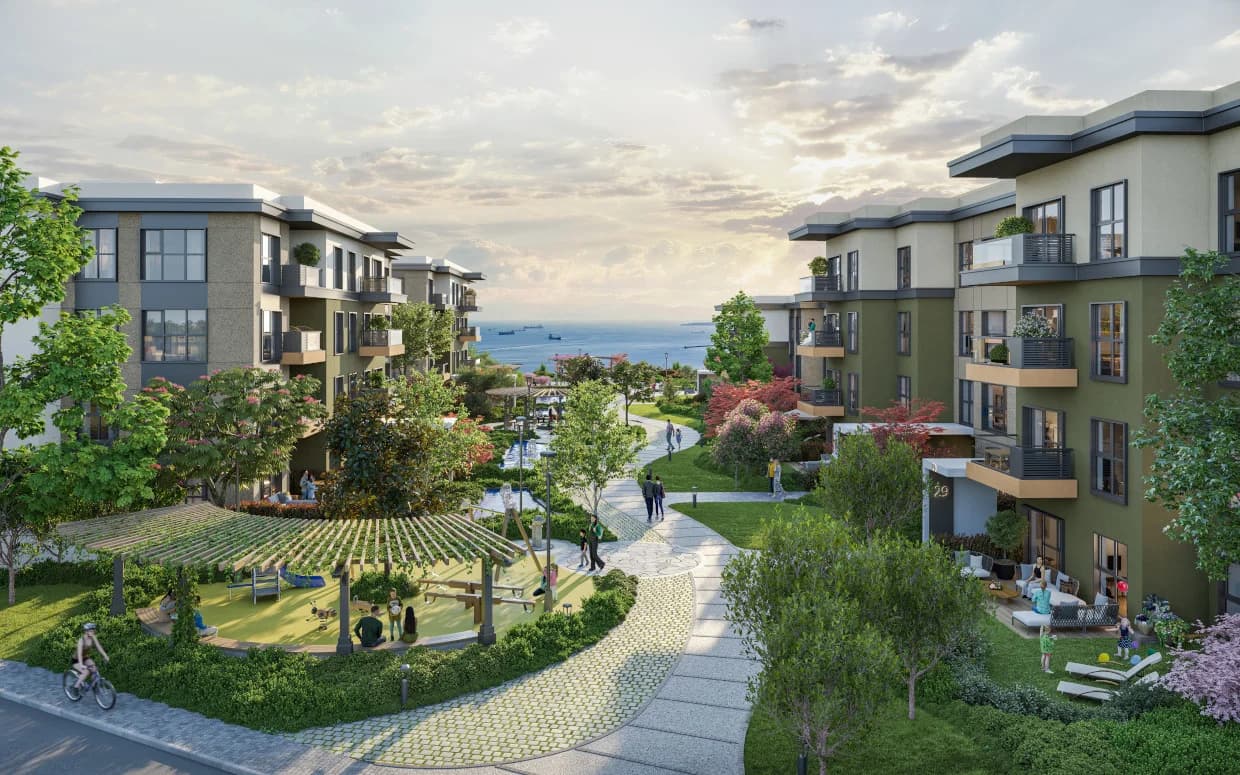 Waterfront Luxury Homes in Istanbul's Historic Pendik