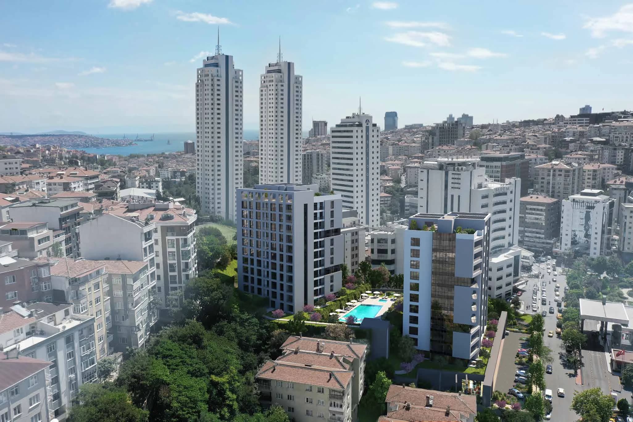  Luxury Apartments & Citizenship Investment in Beşiktaş, Istanbul