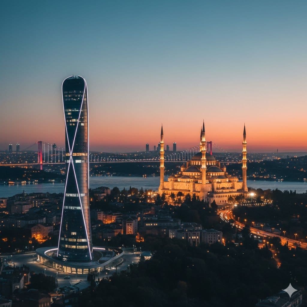 Above the Clouds: A Guide to the Çamlıca Tower and the Grand Çamlıca Mosque