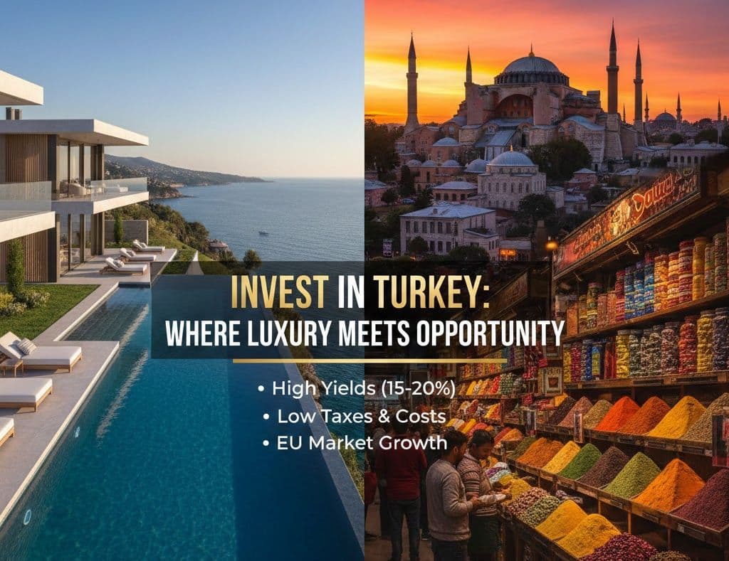 Invest in Turkish Property 2026 | High Yields & EU Market Insights
