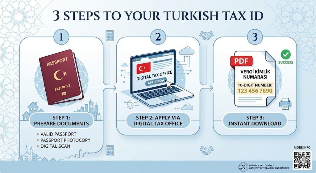 The Master Key to Turkey: How to Get Your Turkish Tax ID in 2026