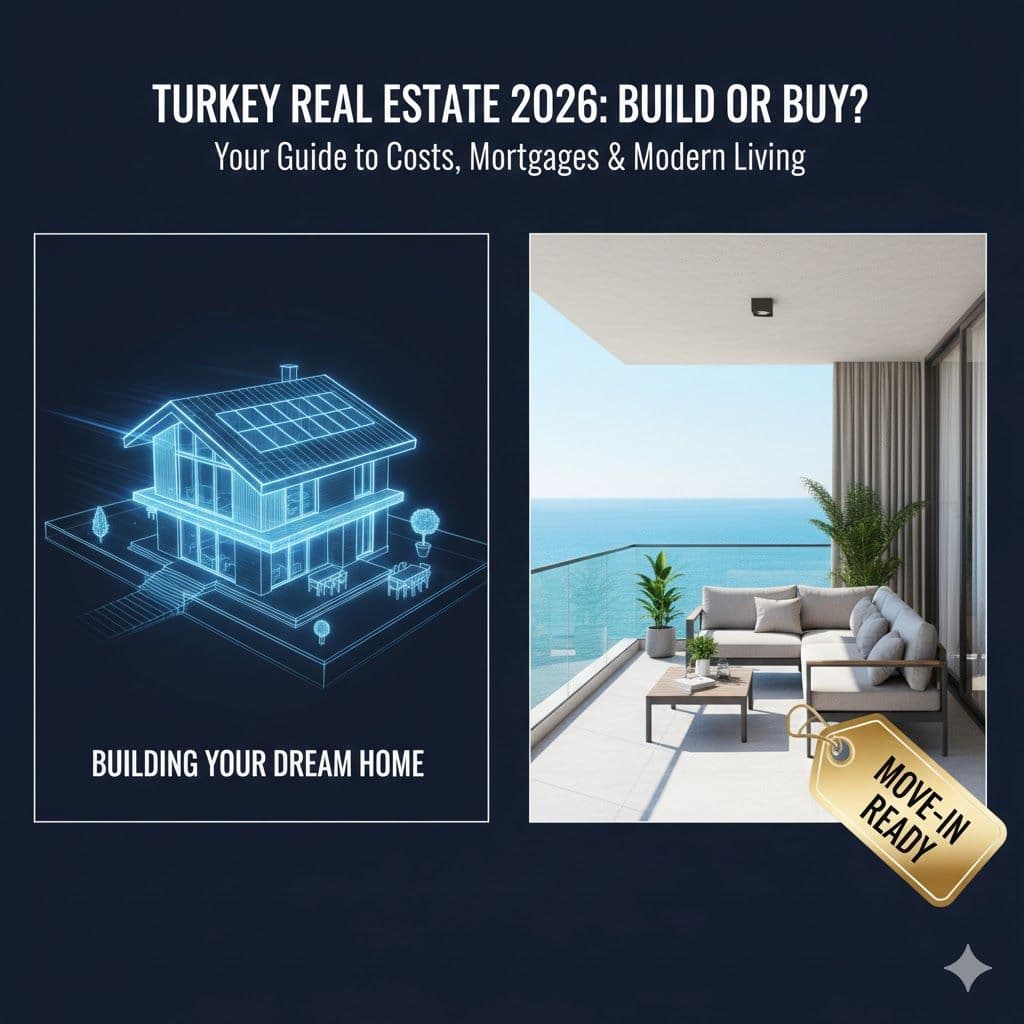 Build vs. Buy in Turkey 2026: Navigating the Future of Real Estate