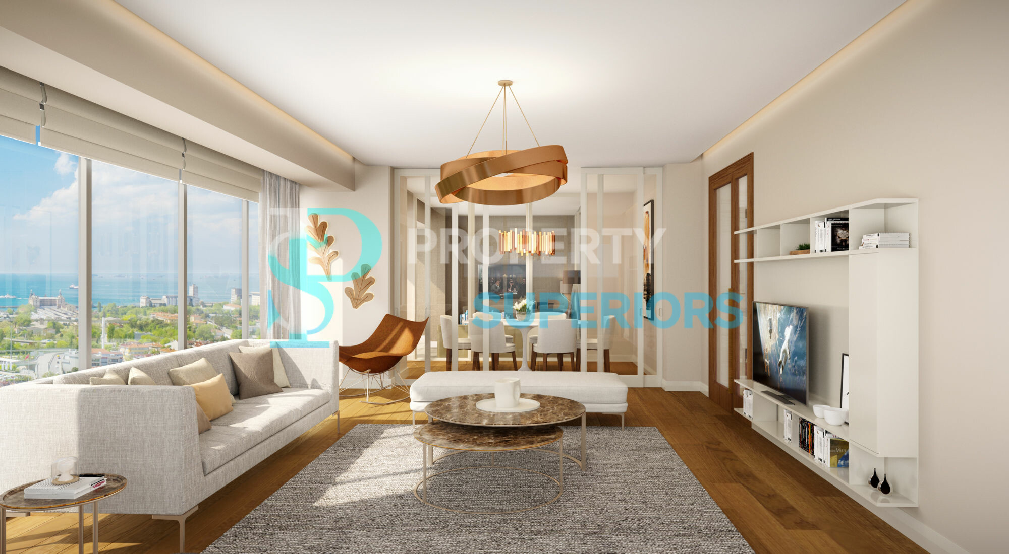 Excellence Project In The Area Of Kadikoy With Sea View
