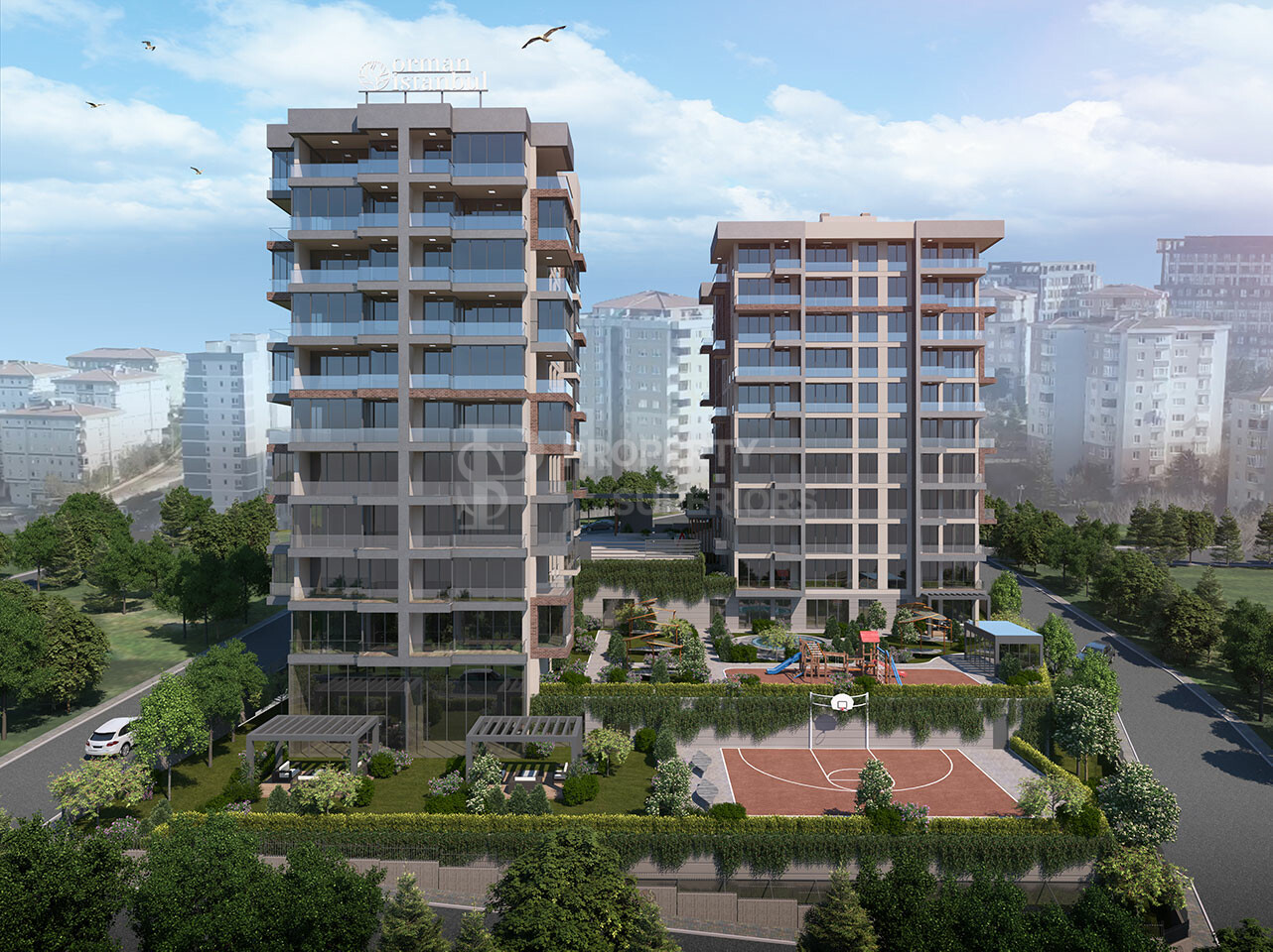 New Investment Opportunity in Kağıthane with a unique forest view