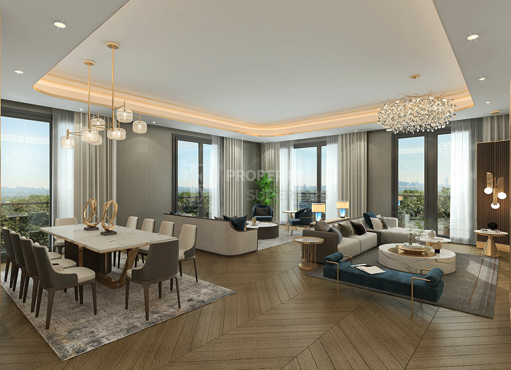 New Up Coming Fancy Project In Besiktas Area With Bosphorus Views
