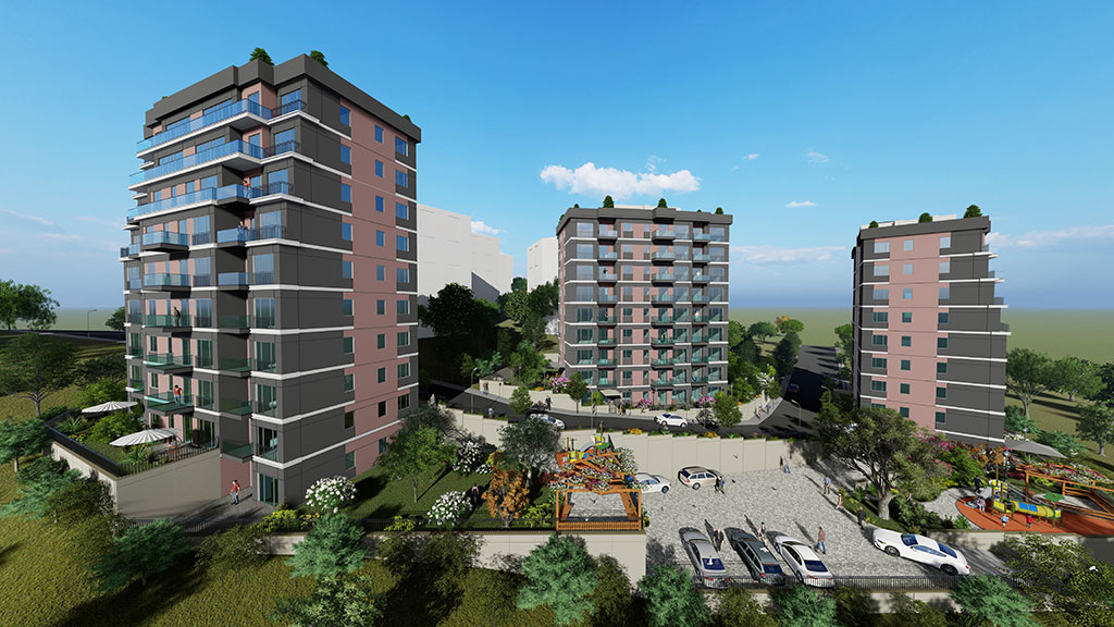 UpComing Project With Forest View In Kagithane